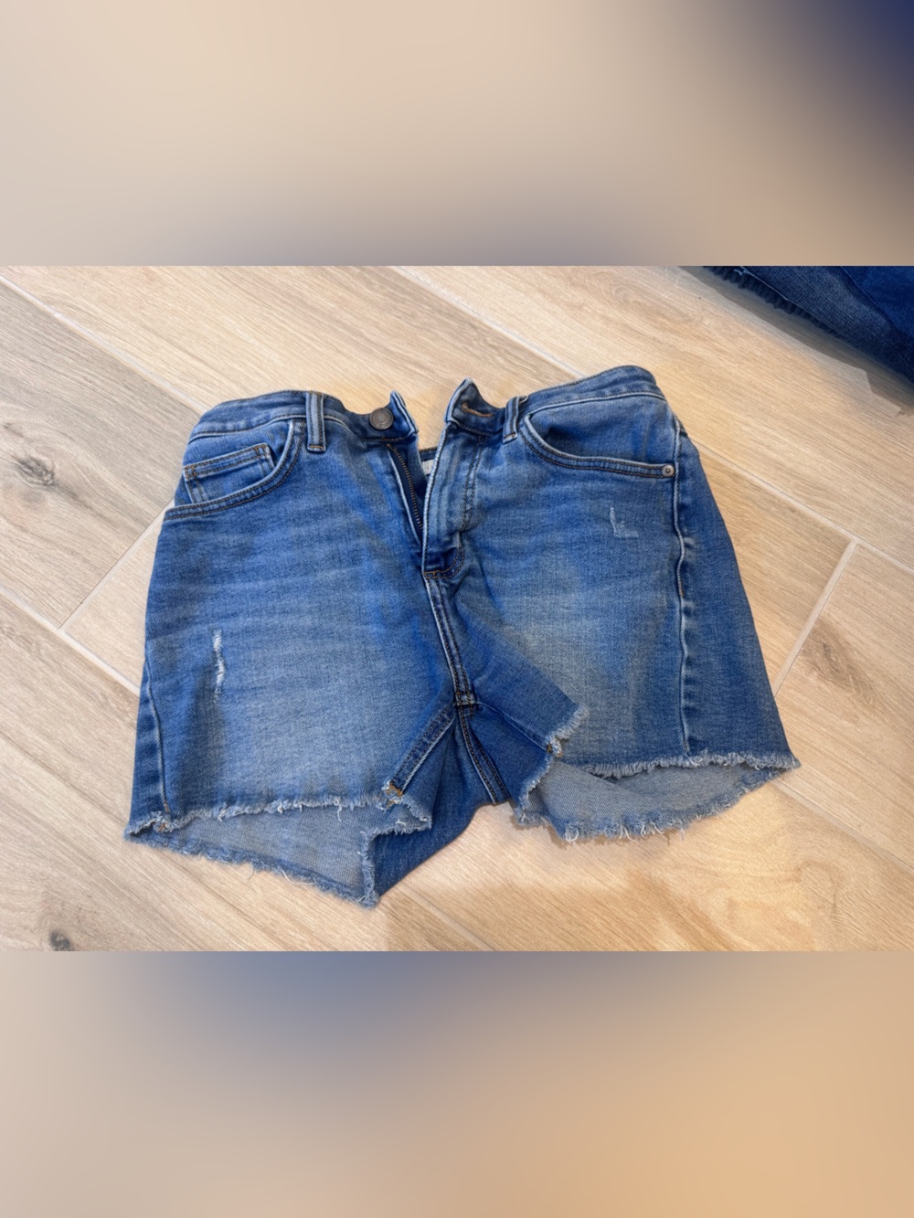LC Lauren Conrad Denim Mini Skirt - Light Blue